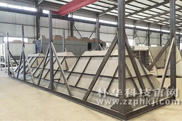 脉冲除尘器车间加工生产.webp