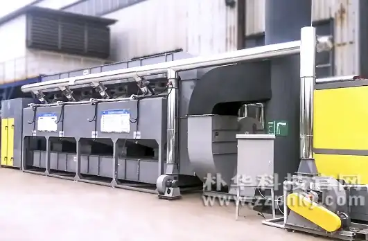 河南RCO催化燃烧设备工作现场