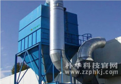 脉冲滤筒除尘器安装在客户厂区